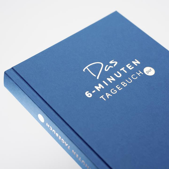 Actual product image 6-Minuten Tagebuch Pur Fortsetzung (German, Dominik Spenst, 2020)