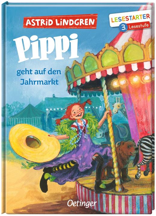 Produktbild Pippi geht auf den Jahrmarkt (Deutsch, Astrid Lindgren, Katrin Engelking, 2023)