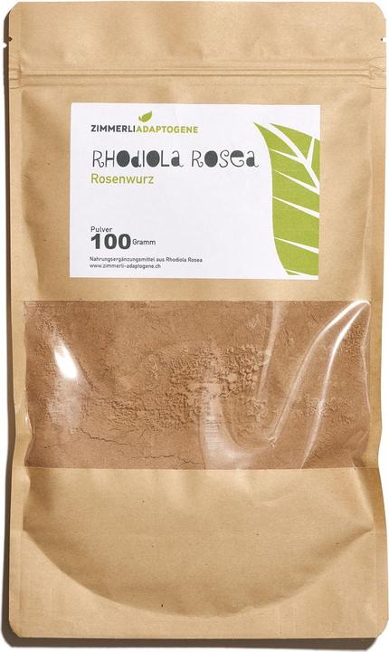 Zimmerli Adaptogene Poudre de Rhodiola Rosea (BIO) (1 pièce(s), Poudre, 100 g)