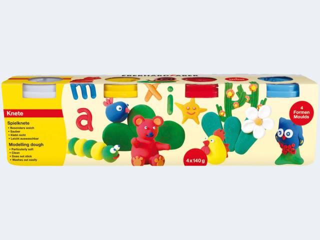 Actual product image EberhardFaber Eberhard Faber Vertrieb GmbH Play Dough Set of 4 Basic