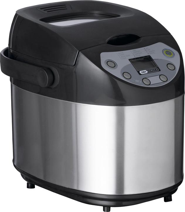 Image du produit OBH Nordica Bread Maker Inox Machine à pain 600 W Noir, acier inoxydable
