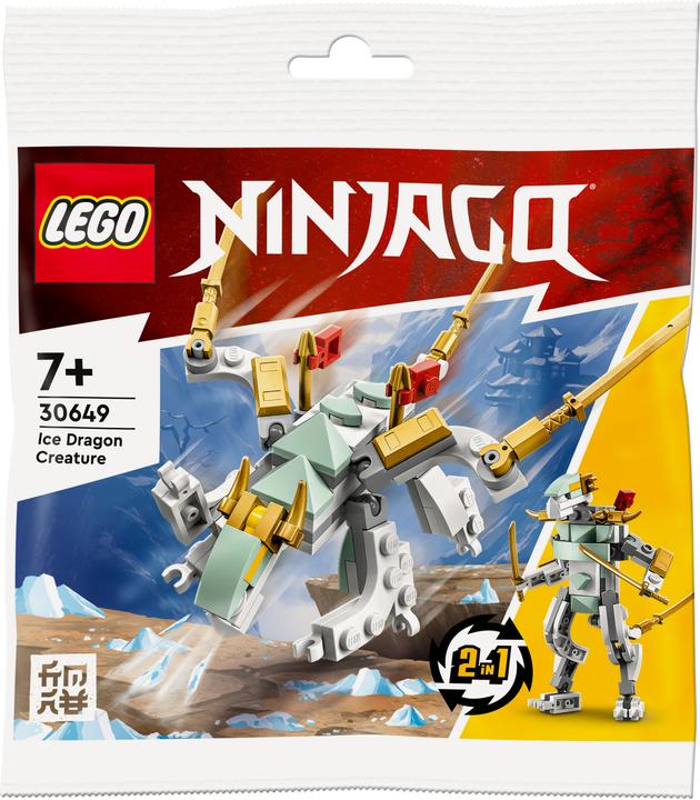 Actual product image LEGO Ice dragon (30649, LEGO Ninjago)