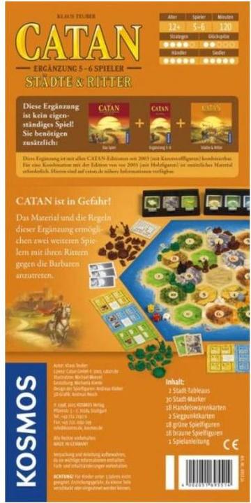 Immagine prodotto Kosmos I coloni di Catan: Cavalieri delle città (Tedesco)