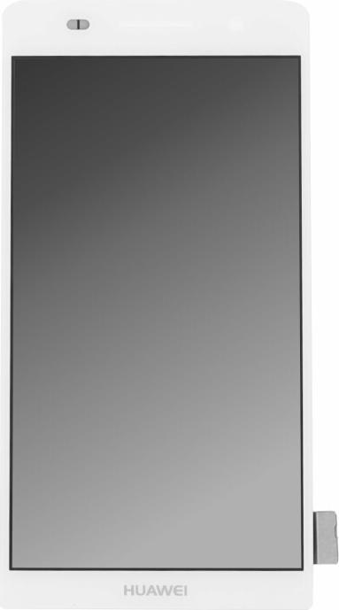 Produktbild OEM Huawei Ascend P6 LCD ohne Rahmen weiss (Ascend P6)