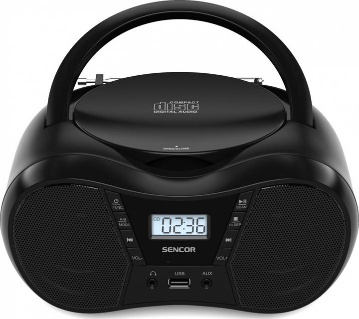 Immagine prodotto Sencor Lettore CD-Radio SPT 2300 BK CD/MP3/USB/BT Radio FM