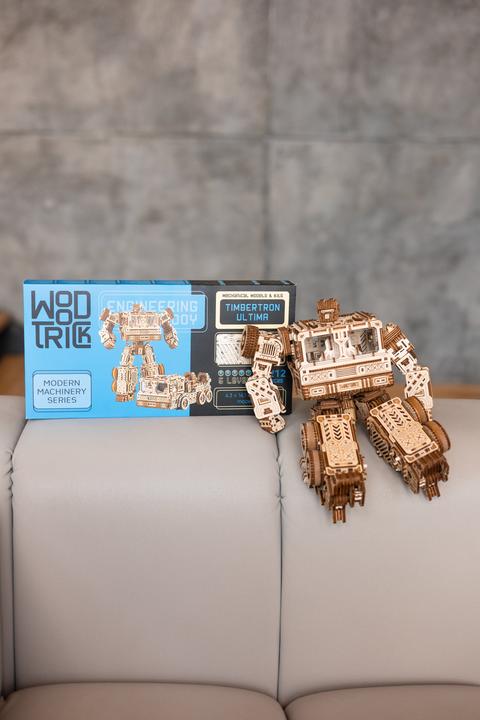 Image du produit Wood Trick Timbertron Ultima - Kit de construction en bois 3D