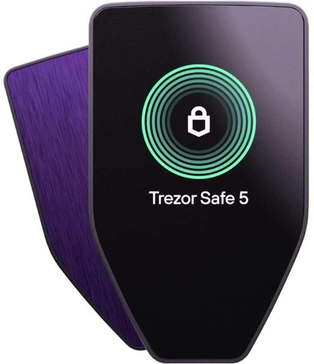 Trezor Safe 5 - Violet Ore (Bitcoin, Others, Dogecoin, Ethereum Classic)
