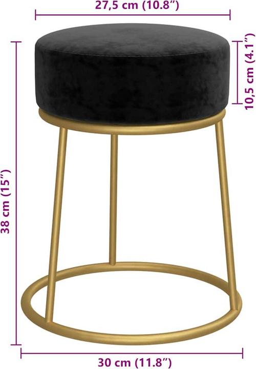 Actual product image VidaXL Stool