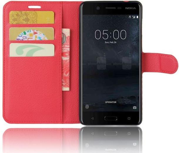 Produktbild MU Classic Litchi Leder Hülle (Nokia 5)