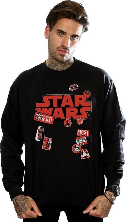 Produktbild Star Wars The Last Jedi Badges Sweatshirt (XXL)