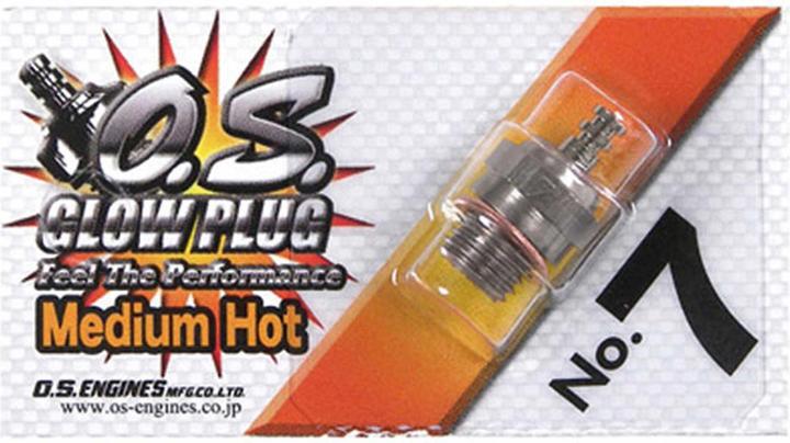 Image du produit O.S. Engines Bougies No. 7 (Medium-Hot)