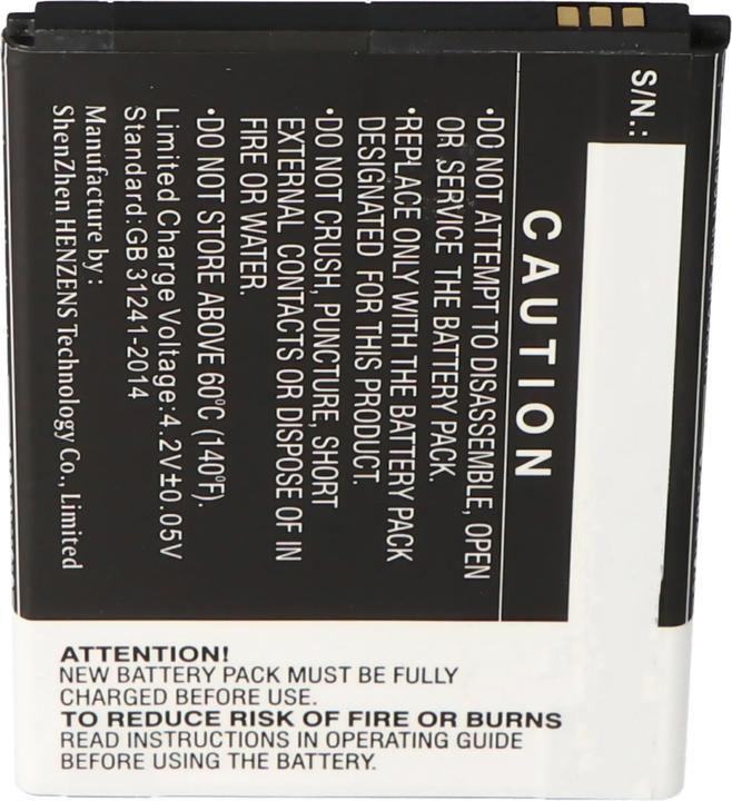 Immagine prodotto AccuCell Batteria per Archos 50b Neon, AC50BNE Batteria Neon 50b