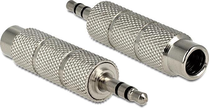 Actual product image Delock Adapter audio jack 3.5 mm plug > 6.35 mm jack (Jack adapter)