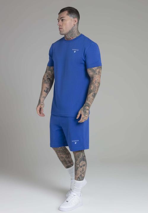 Actual product image Siksilk Set T-Shirt and Shorts Set in Blue (M)