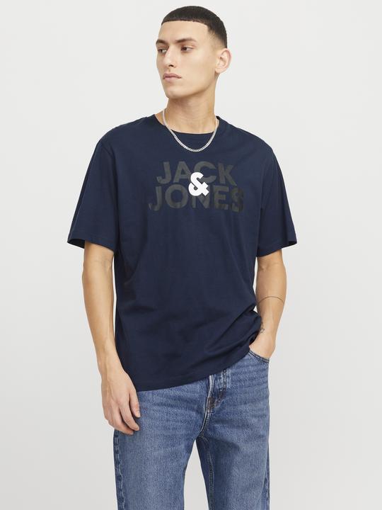 Actual product image Jack & Jones Logo round neck T-shirt T-shirt (M)