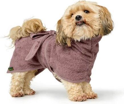 Image du produit Hunter Peignoir Riga pour chiens Rose 50 (50, Peignoir pour chien)