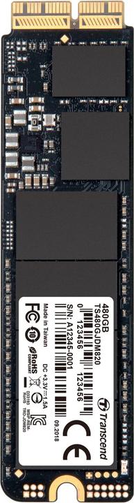 Transcend JetDrive 820 (480 GB, M.2 2280)