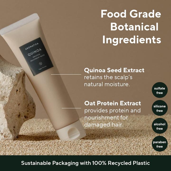 Immagine prodotto Aromatica Maschera Di Trattamento Per Capelli Alle Proteine Della Quinoa (160 ml)