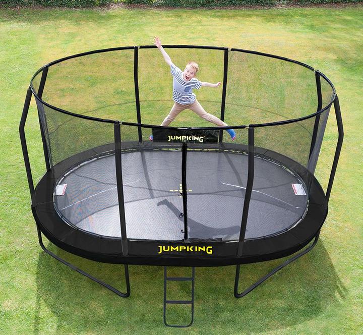 Produktbild Jumpking Trampolin oval JumpPOD 304x457cm