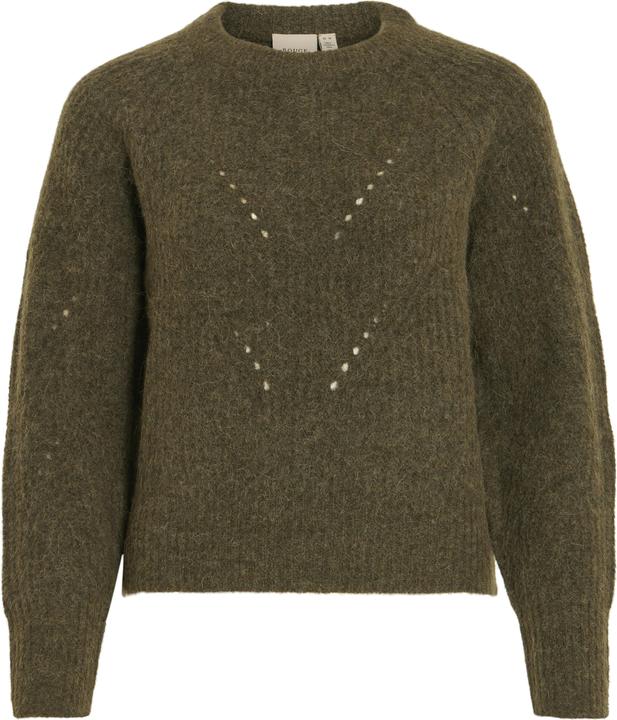 Vila Rückenfreier Strickpullover