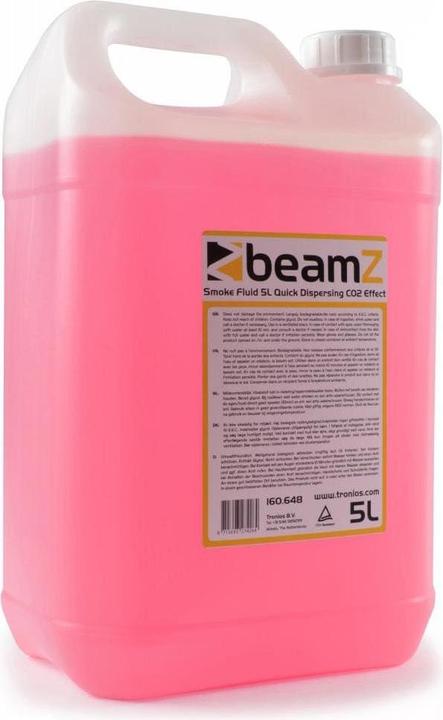 Actual product image BeamZ Fog fluid 5L Quick disp. CO2 effect (Fog fluid)