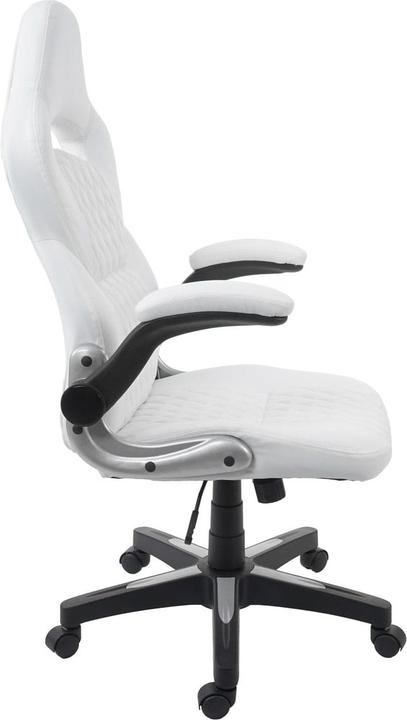 Actual product image Swisshandel24 Office chair, desk chair executive chair swivel chair, imitation leather - white - 65247