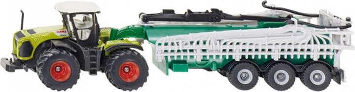 Actual product image Siku Claas Xerion with drum trolley