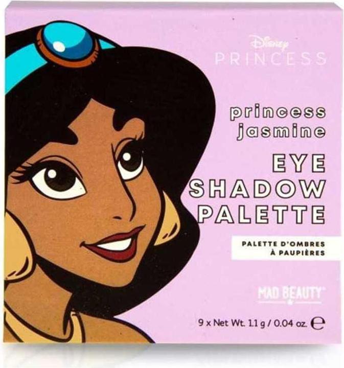 Mad Beauty Disney Pop Prinzessin Mini Lidschattenpalette Jasmine (9 Farben)