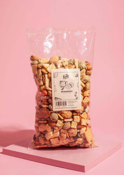 Produktbild KoRo Mischung aus würzigem Reis- und Erdnussgebäck (750 g)