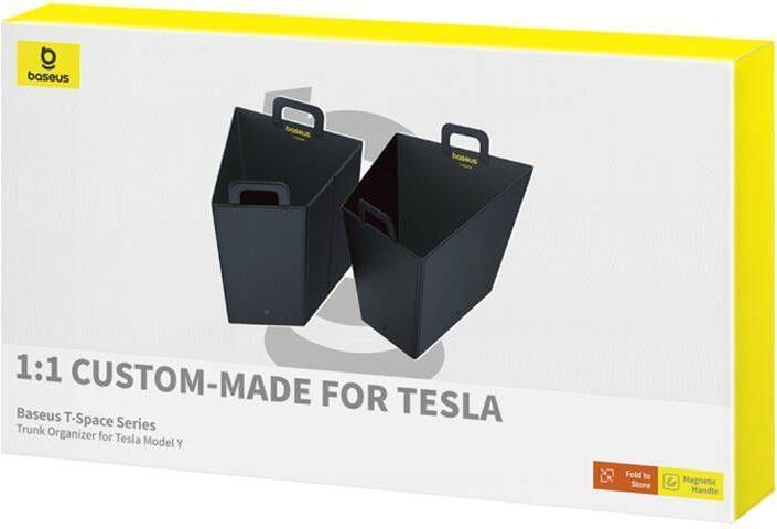 Actual product image Baseus Organiser T-Space Trunk for Tesla Y (black)