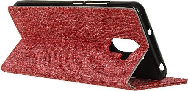 Actual product image MU Classic Leather / fabric cell phone case (Samsung Galaxy S9+)