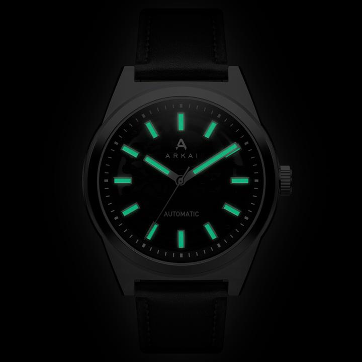 Actual product image Arkai Caron (Skeleton watch, 42 mm)