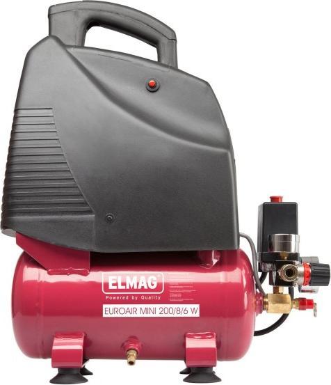 Produktbild Elmag Kompressor EUROAIR MINI 200/8/6W (8 Bar, 6 l)