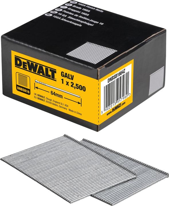 Image du produit DeWalt Clou à tête refoulé