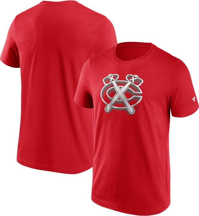 Produktbild IH Chrome Graphic T-Shirt Chicago Blackhawks Athletic red (S)