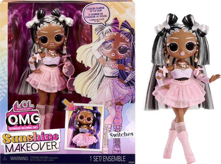 Actual product image L.O.L. Surprise! OMG Sunshine Makeover Switches
