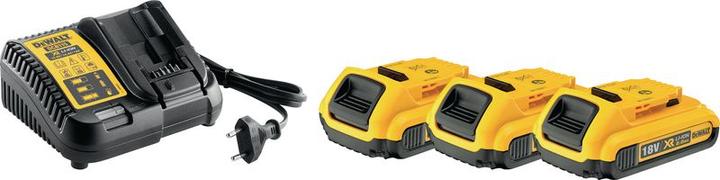 Produktbild DeWalt DEVAL Ladegerät DCB115 + 2x2,0Ah DCB115D3 (18 V)