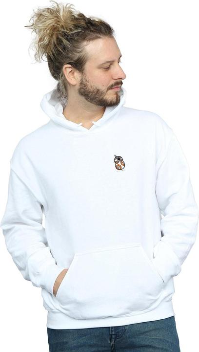 Immagine prodotto Star Wars The Force Awakens BB-8 Chest Print Felpa con Cappuccio Uomo (S)