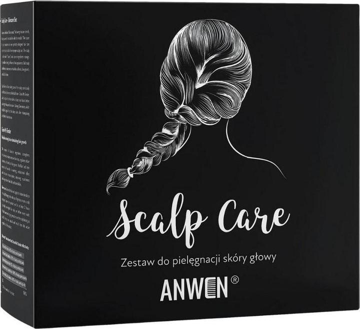 Anwen ANWEN SET Scalp Care zestaw do pielęgnacji skóry głowy Grow Me Tender ziołowa wcierka rozgrzew