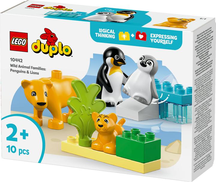 Actual product image LEGO Wildtier-Familien: Pinguine und Löwen (10442)