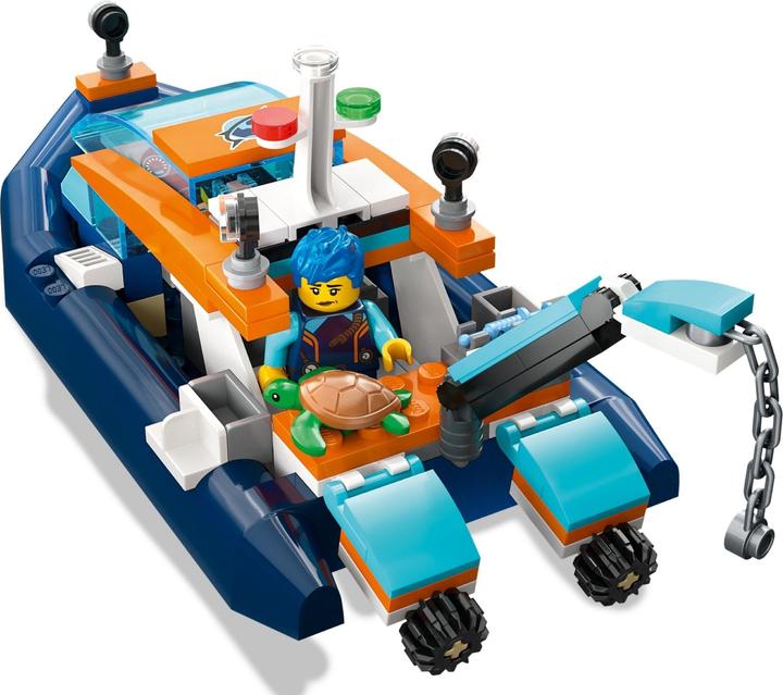 Immagine prodotto LEGO Barca da ricerca marina (60377, LEGO City)