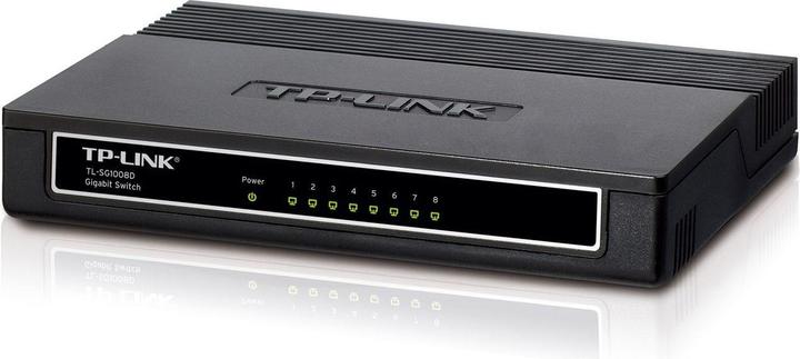 Actual product image TP-Link Tl-Sg1008d (8 Ports)
