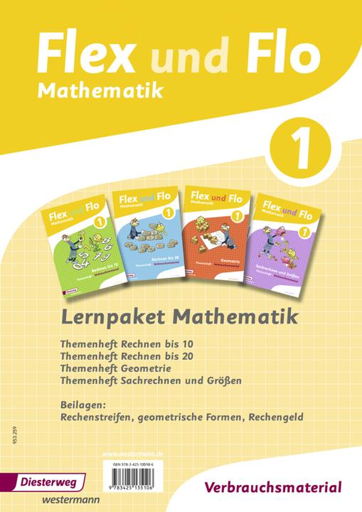 Immagine prodotto Flex und Flo 1. Mathematik. Lernpaket (Tedesco, Wolfgang Westphal, Carola Hoffman, 2014)
