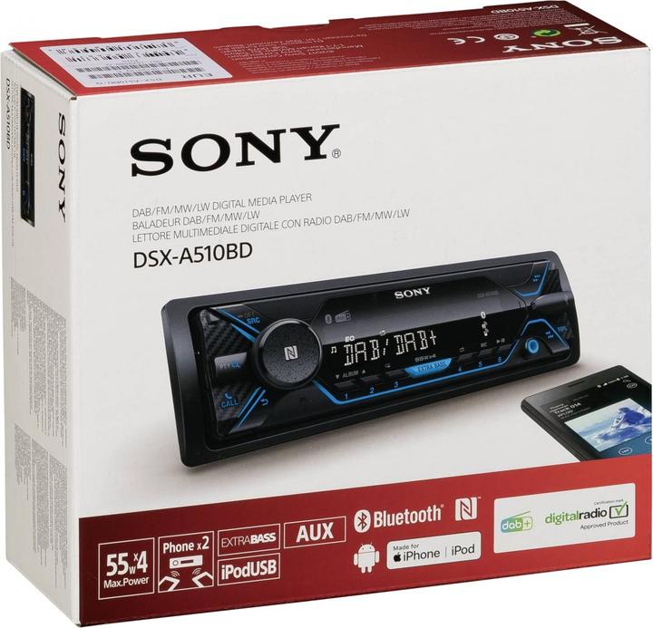 Image du produit Sony DSXA510BD (Voiture Android)