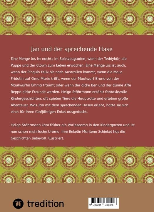 Produktbild Jan und der sprechende Hase (Deutsch, Helga Stährmann, Martin Stährmann, Birte Stährmann, Marilena Schinkel, 2024)