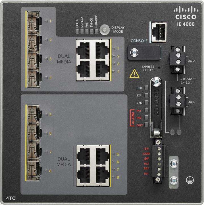 Actual product image Cisco Ie 4000 4 X Combo 10/100m (16 Ports)