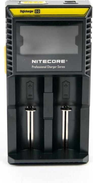 Produktbild Nitecore Digicharger D2 (1 Stk., 14500, 16340, 18650, Ladegerät inkl. Akku)