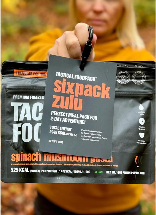 Produktbild Tactical Foodpack TF Sixpack Zulu (Vegan) (635 g)
