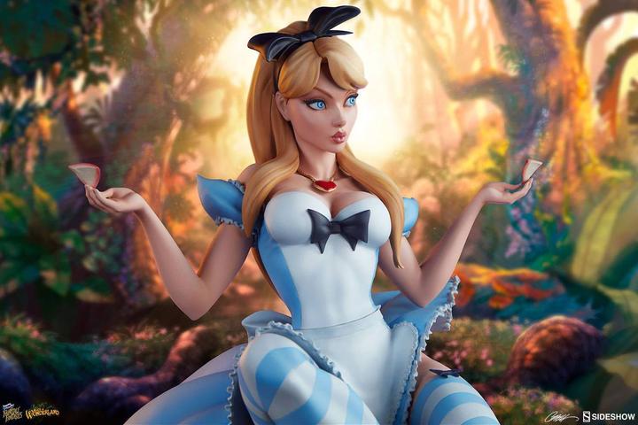 Immagine prodotto Sideshow Statua "Alice nel Paese delle Meraviglie" della Collezione Fairytale Fantasies