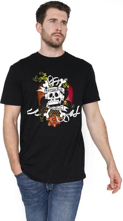 Actual product image Spongebob Squarepants Mens Rest In Peace T-Shirt (S)